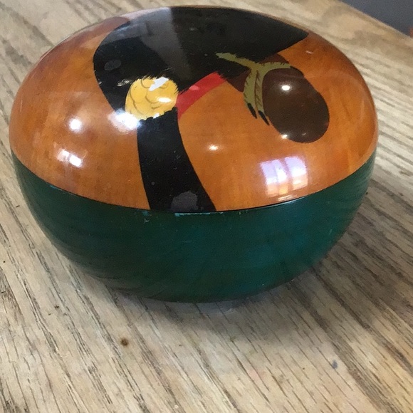 Wooden trinket holder toucan - Picture 2 of 6